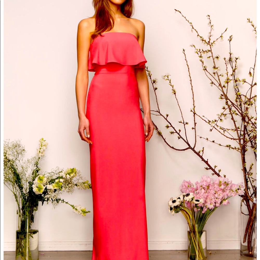 Monique Lhillier Dress. Size 8. Paige “Peony”. Lovely dress, brand new.